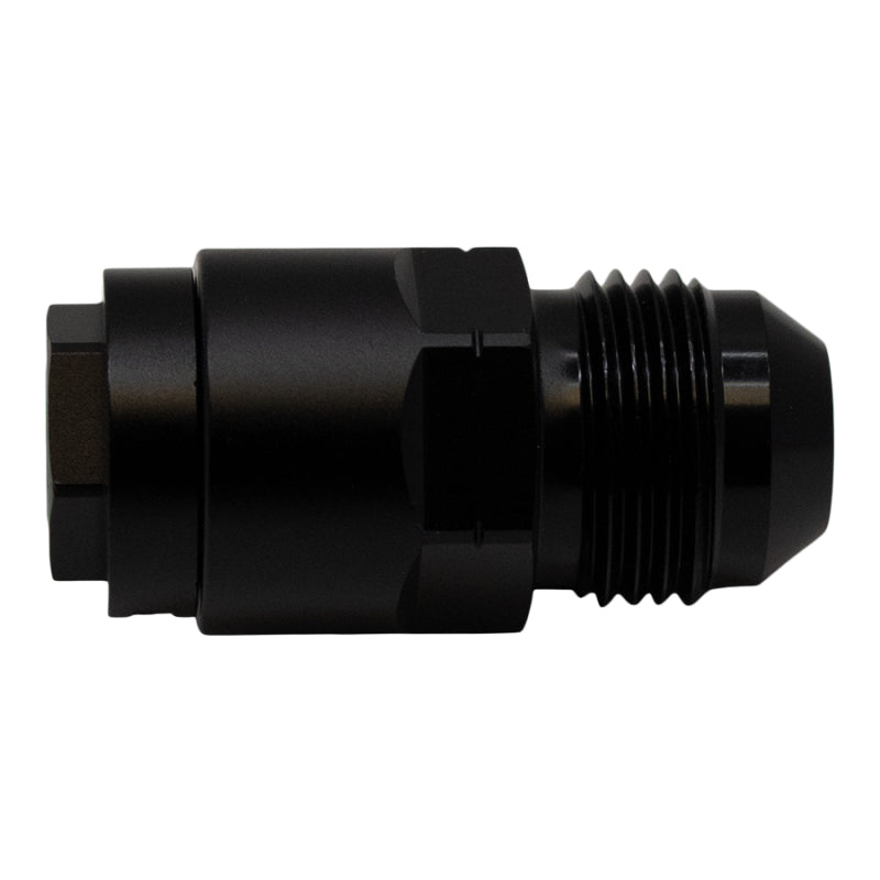 DeatschWerks 8AN Male Flare to 5/16in Female EFI Quick Connect Adapter - Anodized Matte Black-thumbmail-2