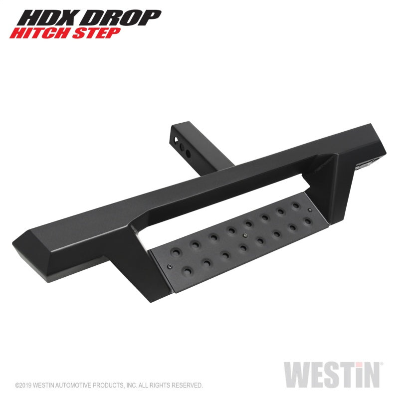 Westin HDX Drop Hitch Step 34in Step 2in Receiver - Textured Black-thumbmail-13