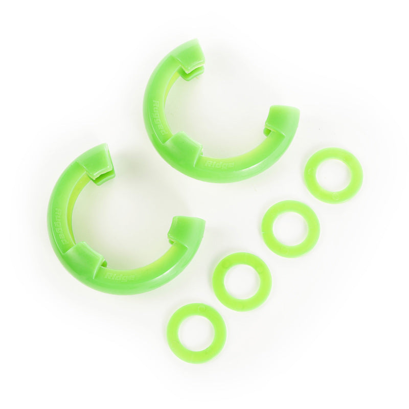 Rugged Ridge Green 3/4in D-Ring Isolator Kit-thumbmail-2