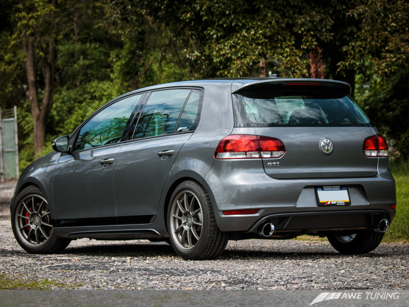 AWE Tuning Mk6 GTI Performance Catback - Chrome Silver Round Tips-thumbmail-9