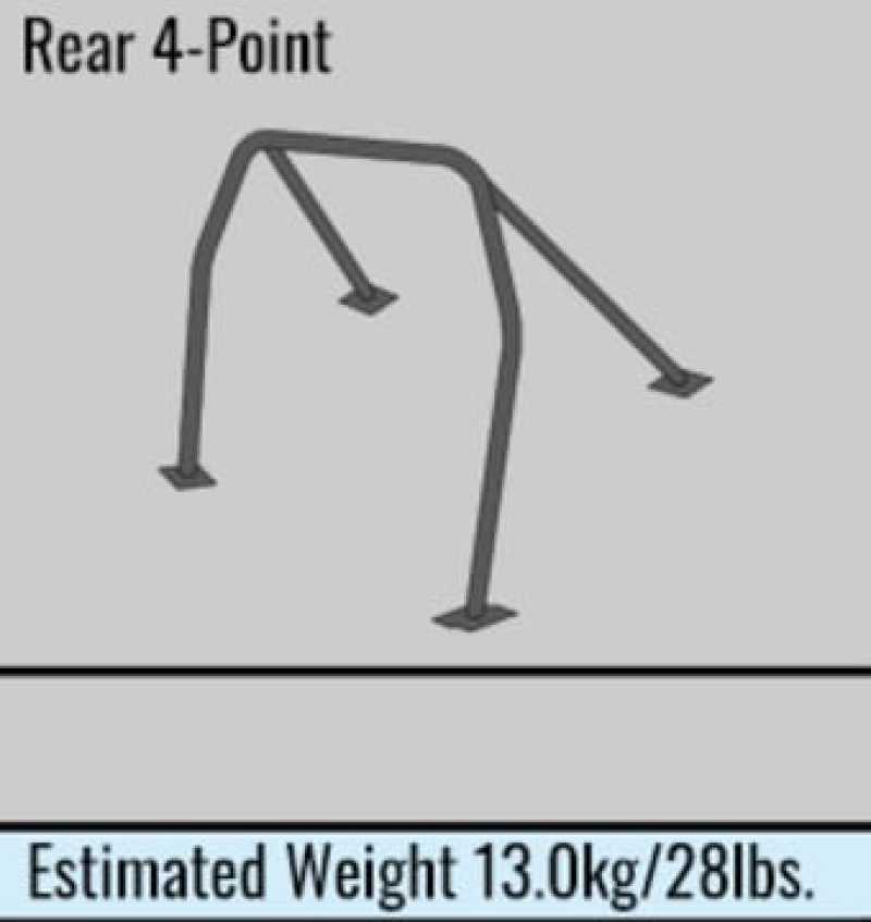 Cusco Chro Moly 4 Passenger 4 Point Roll Cage (S/O / No Cancel)-thumbmail-1
