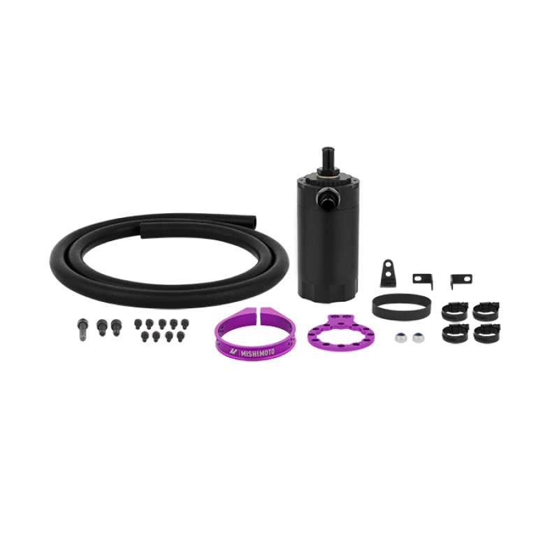 Mishimoto Universal Baffled Oil Catch Can - Purple-thumbmail-14