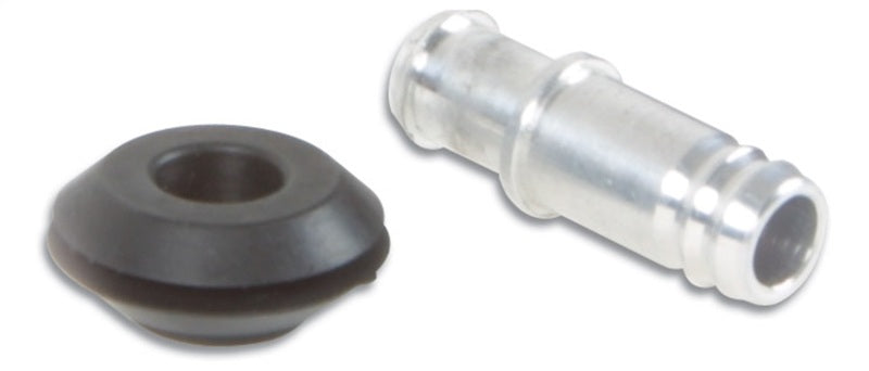 Vibrant 10mm (2/5in) O.D. Aluminum Vacuum Hose Fitting (includes Rubber Grommet)-thumbmail-2