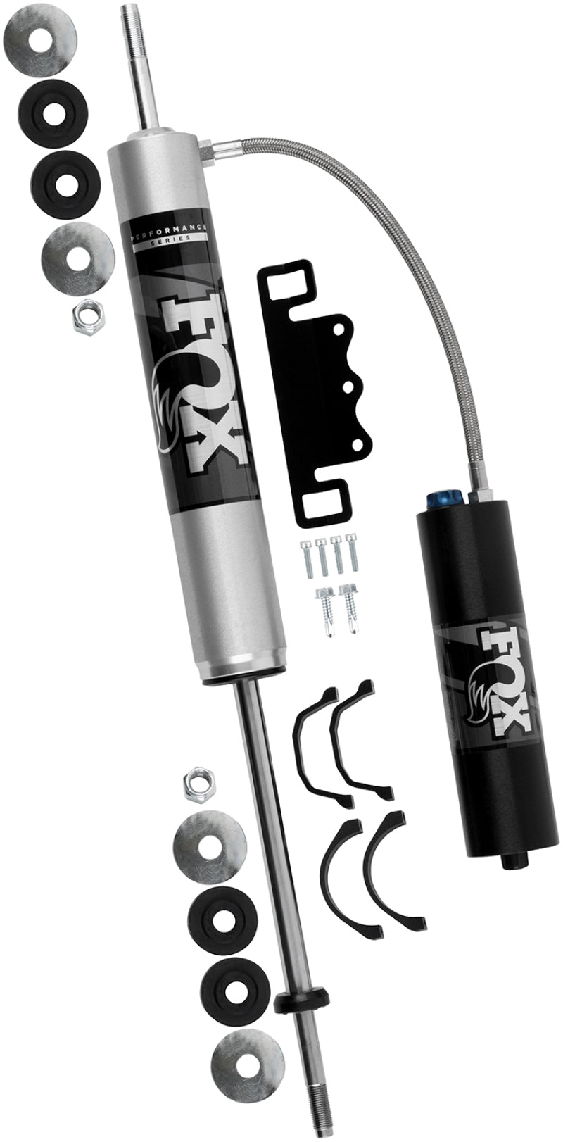 Fox 88+ Nissan Patrol Y60 & Y61 2.0 Perf Series Frt Remote Reservoir Shock 0-1.5in Lift CD Adjuster-thumbmail-16