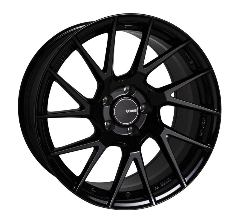 Enkei TM7 18x8.0 5x114.3 35mm Offset 72.6mm Bore Gloss Black Wheel-thumbmail-1