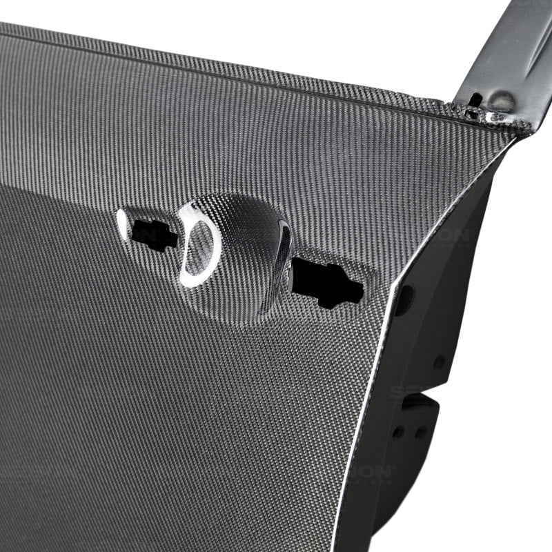 Seibon 2017 Honda Civic Type-R OE Style Gloss Carbon Fiber Front Doors-thumbmail-3