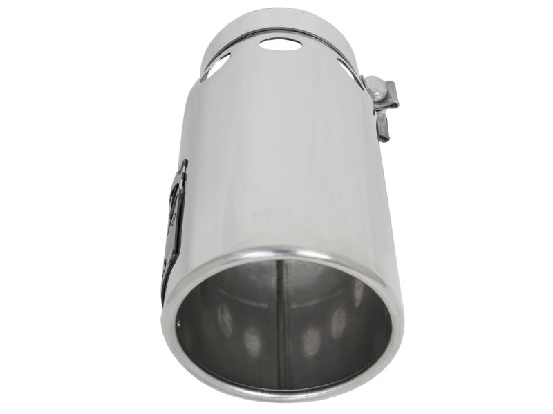 aFe Power Intercooled Tip Stainless Steel - Polished 4in In x 5in Out x 12in L Bolt-On-thumbmail-3