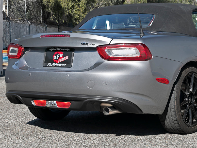 AFE FIAT 124 Spider I4-1.4L (t) Mach Force-Xp 2-1/2 In 304 Stainless Steel Axle-Back Exhaust-thumbmail-3