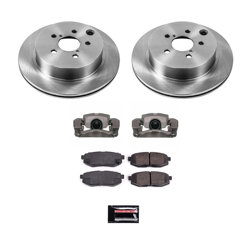 Power Stop 14-18 Subaru Forester Rear Autospecialty Kit w/Calipers-thumbmail-1