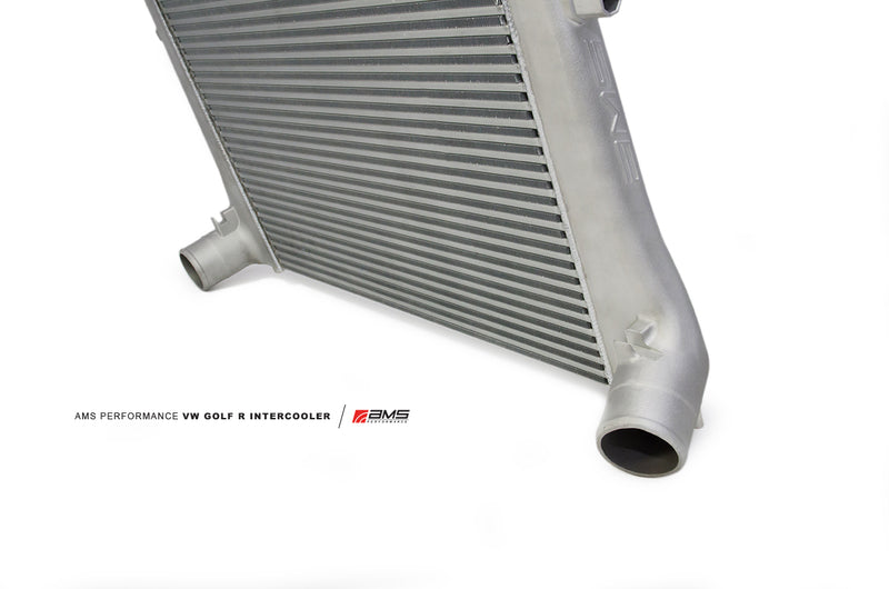 AMS Performance 2015+ VW Golf R MK7 Front Mount Intercooler Upgrade w/Cast End Tanks-thumbmail-1
