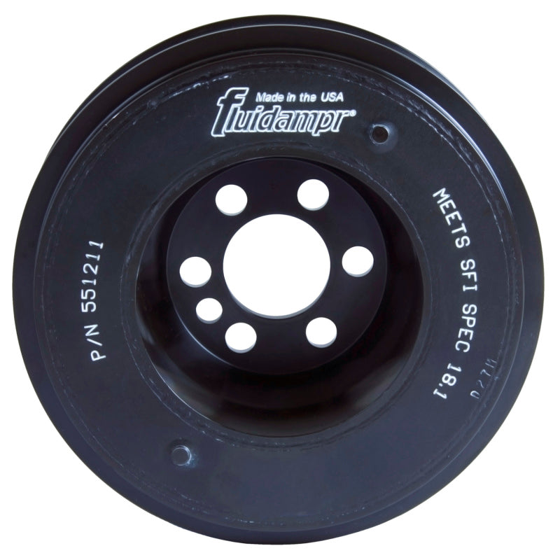 Fluidampr VW 06-08 2L FSI Motor (6 bolt hole mounting) Steel Internally Balanced Damper-thumbmail-3