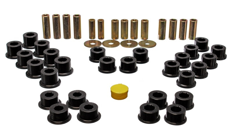 Energy Suspension 90-97 Mazda Miata Black Rear Control Arm Bushing Set-thumbmail-3