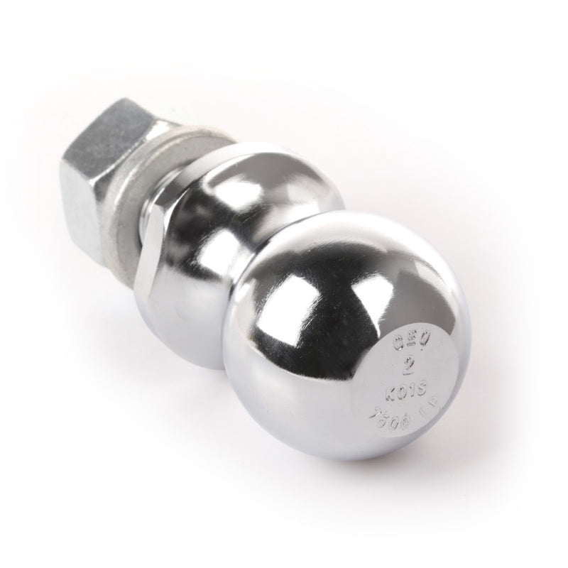 Rugged Ridge 2in Trailer Hitch Ball 1in Dia Shank Chrome-thumbmail-4