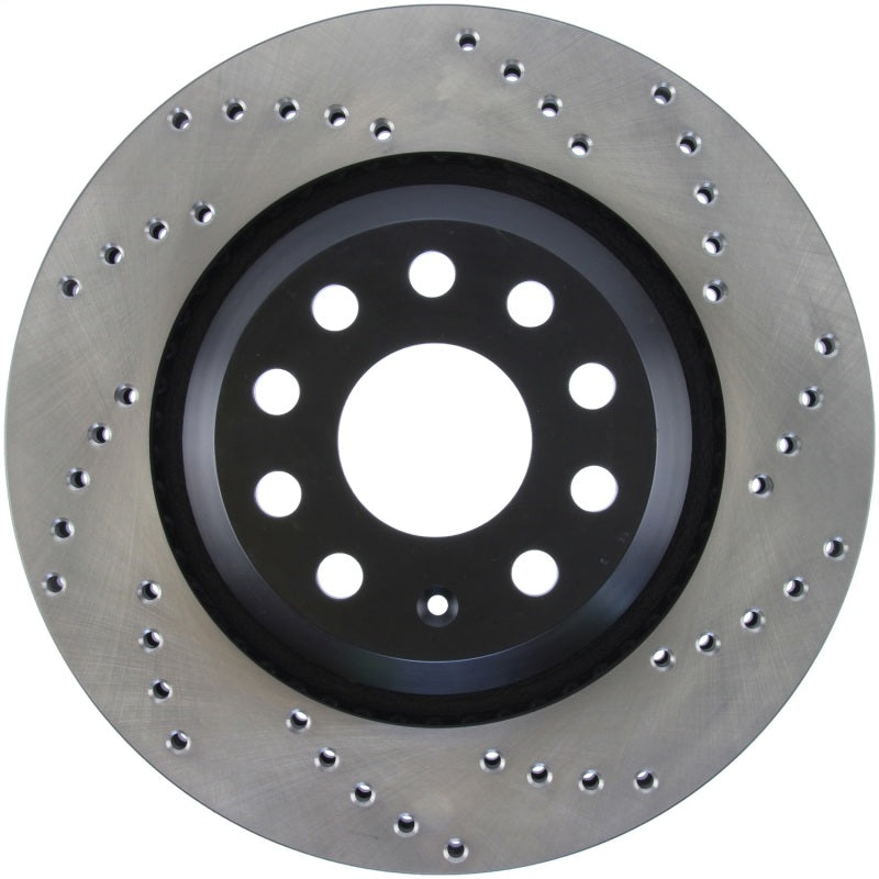 StopTech 09-13 VW CC 3.6L VR6 / 08-09 & 12 Golf R/Golf R32 Drilled Left Rear Rotor-thumbmail-5