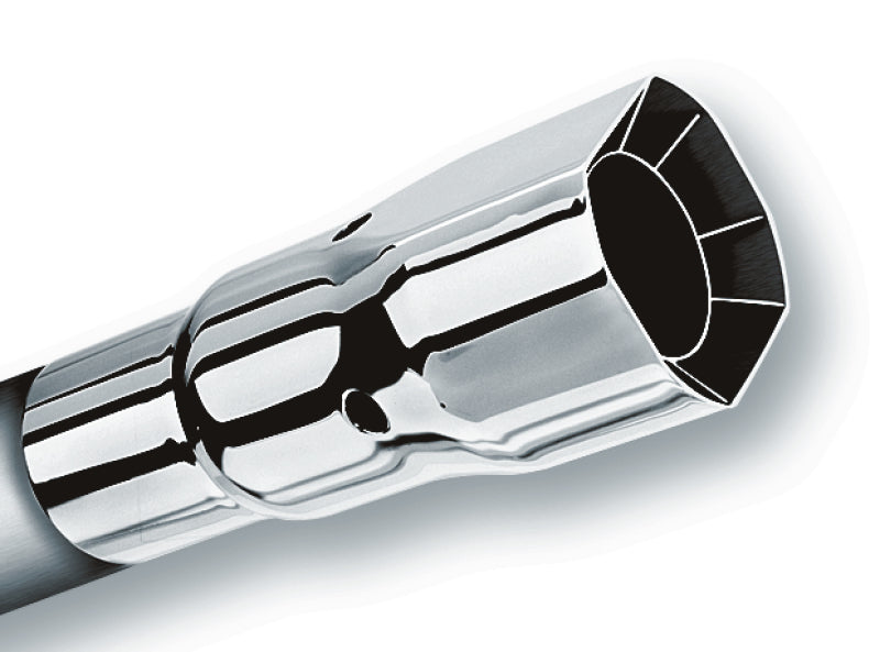 Borla Universal Polished Tip Single Square Intercooled (inlet 2 1/4in. Outlet 2 1/2 x 2 3/4in) *NO R-thumbmail-2