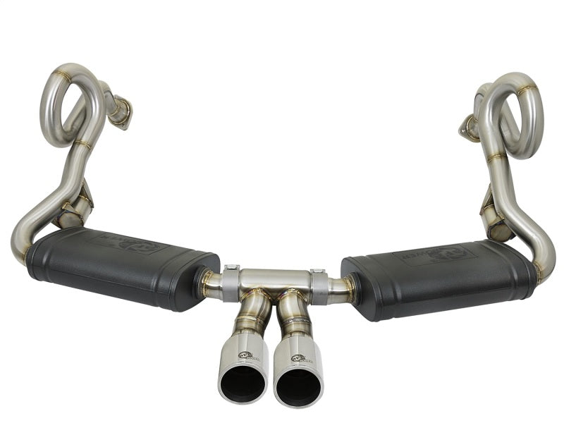 aFe MACHForce-Xp 2in 304 SS Cat-Back Exhaust w/Polished Tips 13-16 Porsche Boxster/Cayman 2.7L/3.4L-thumbmail-5