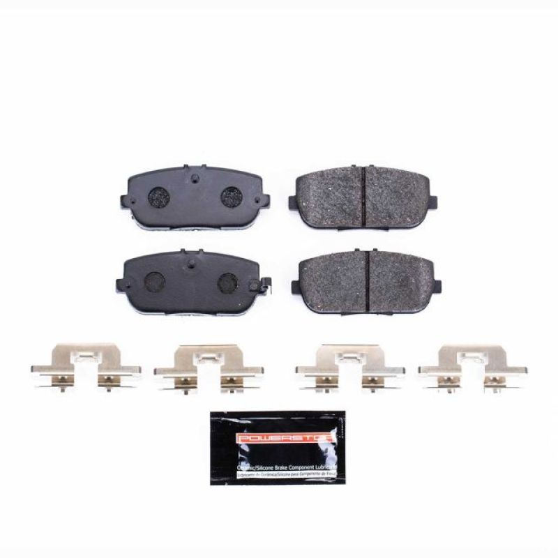 Power Stop 17-19 Fiat 124 Spider Rear Track Day Brake Pads-thumbmail-1