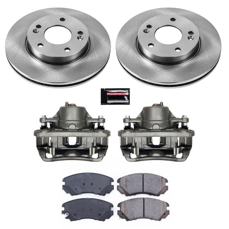 Power Stop 10-11 Kia Soul Front Autospecialty Brake Kit w/Calipers-thumbmail-1
