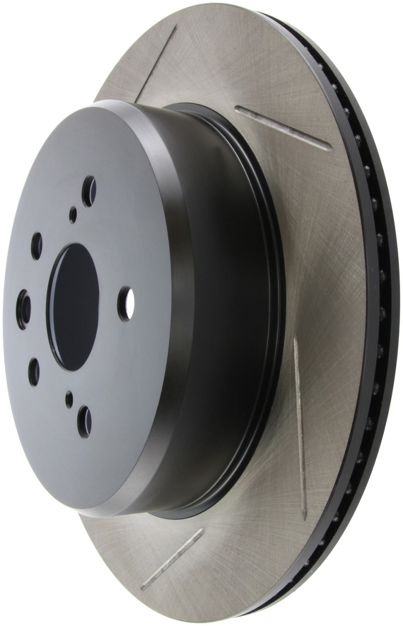 StopTech 13-14 Lexus GS300/350/400/430 Slotted Sport Rear Right Brake Rotor-thumbmail-3