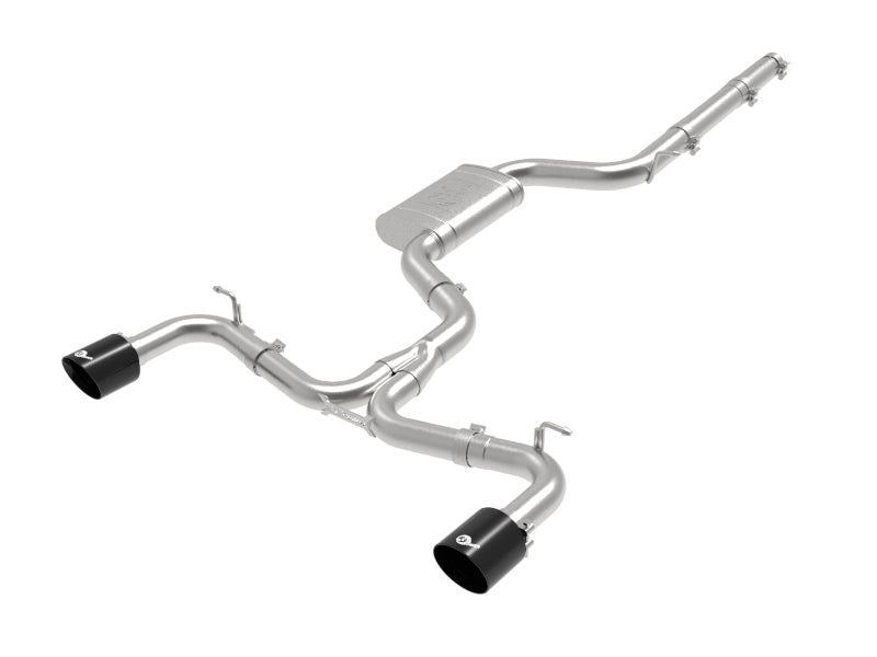 aFe MACHForce XP 3in-2.5in SS Exhaust Cat-Back 18-19 Volkswagen GTI (MK7.5) L4-2.0L (t) - Black-thumbmail-2