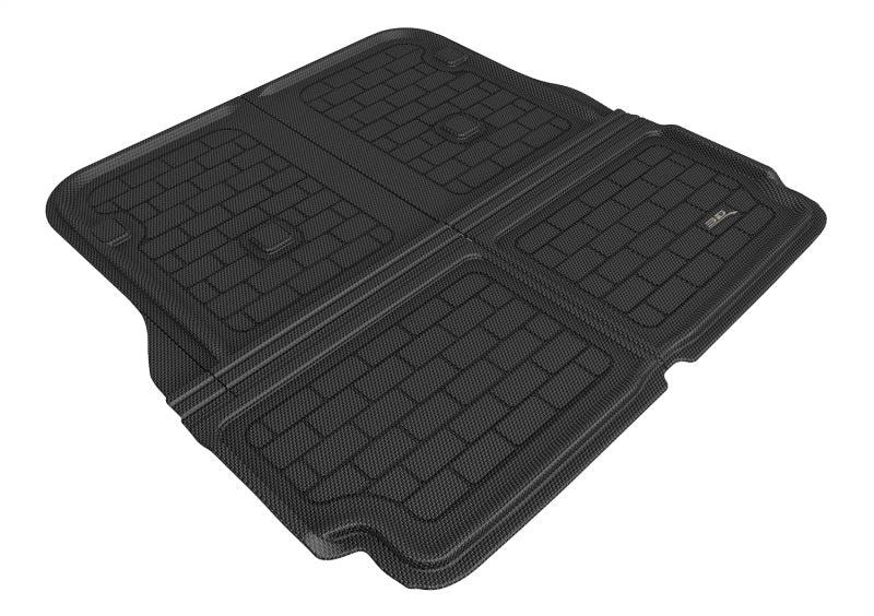 3D MAXpider 16-20 Tesla Model X Behind 2nd Row Cross Fold Kagu Cargo Liner - Black-thumbmail-1