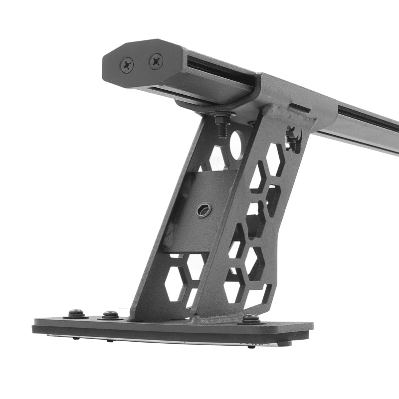 Go Rhino 15-22 Ford F-150 / 07-21 Toy. Tundra XRS Cross Bars Kit - Tex Blk (Attch Tonneau Cvr T-Trk)-thumbmail-6
