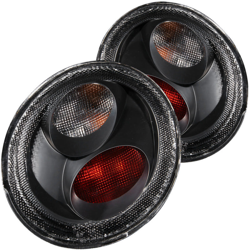 ANZO 1998-2005 Volkswagen Beetle Taillights Black-thumbmail-2