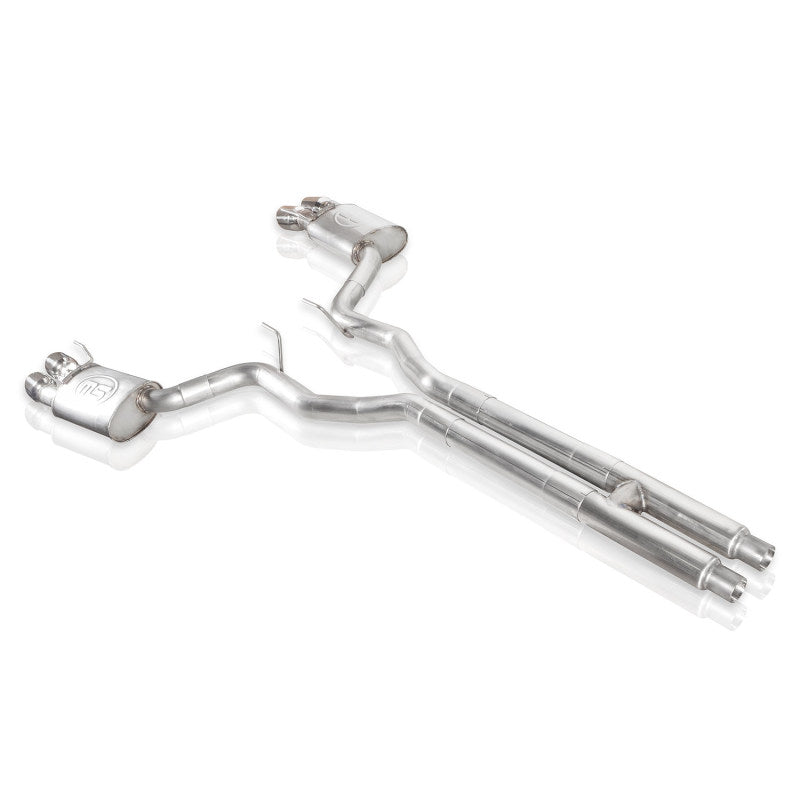 Stainless Works 2018+ Ford Mustang GT 3in Redline Series Catback H-Pipe w/Active Valves & Quad Tips-thumbmail-16