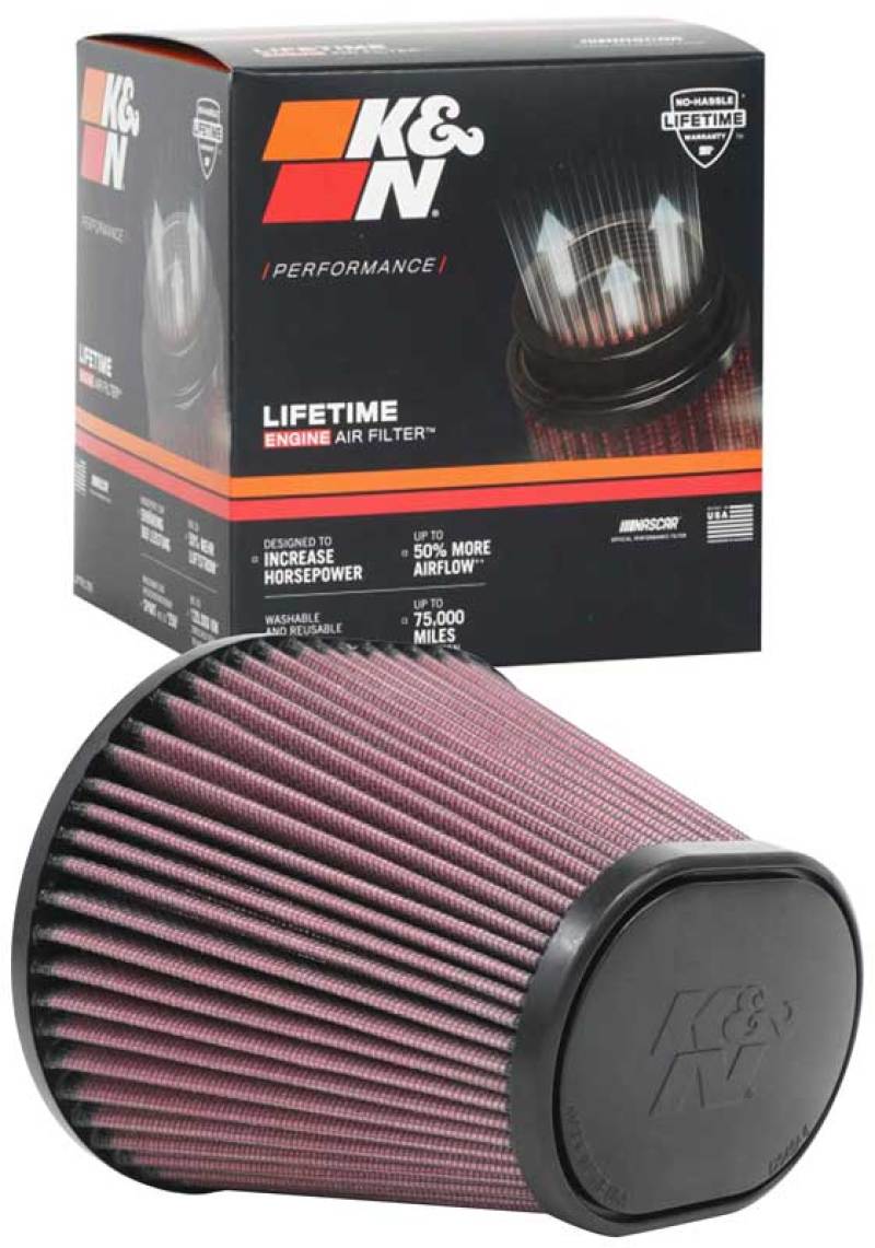 K&N Universal Air Filter 100mm Flange / 174mmX 134mm Base / 114mmX 82mm Top / 127mm Height-thumbmail-4