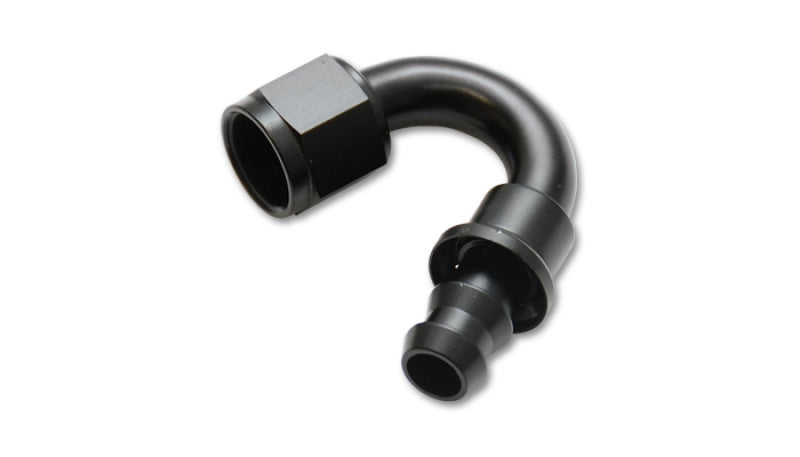 Vibrant -8AN Push-On 150 Deg Hose End Fitting - Aluminum-thumbmail-2