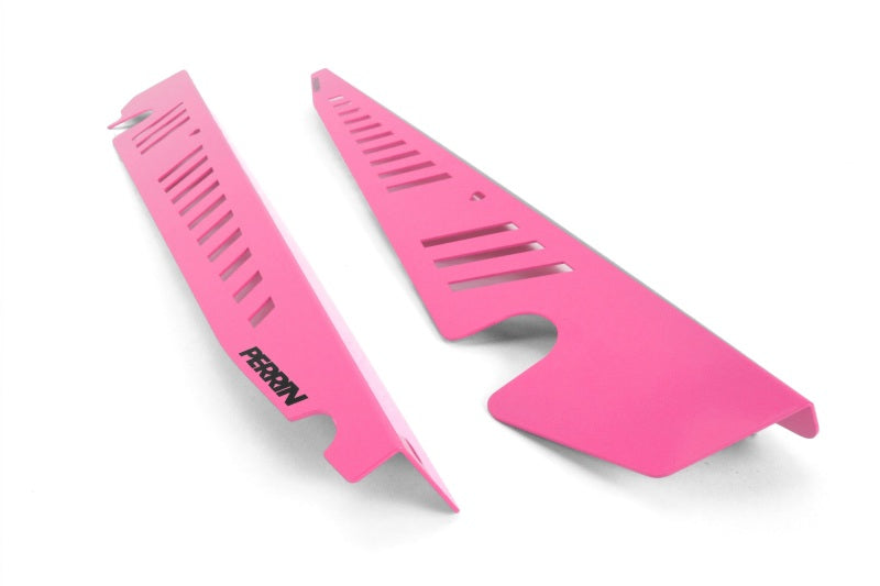 Perrin 2015+ Subaru WRX/STI Fender Shroud Set - Hyper Pink-thumbmail-3