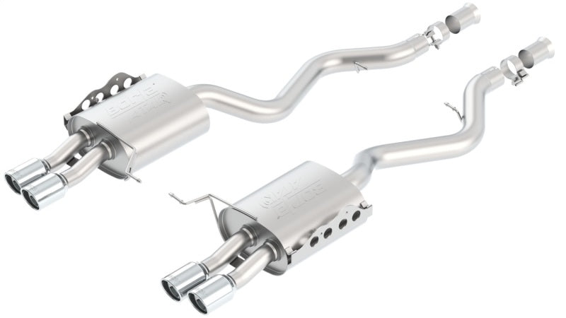 Borla 08-13 BMW M3 Coupe 4.0L 8cyl 6spd/7spd Aggressive ATAK Exhaust (rear section only)-thumbmail-2