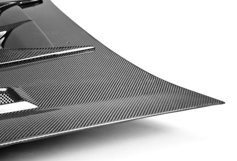 Seibon 02-03 Subaru WRX CW Carbon Fiber Hood-thumbmail-5