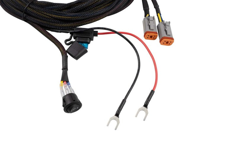 Diode Dynamics Light Duty Dual Output 3-way 4-pin Wiring Harness-thumbmail-3