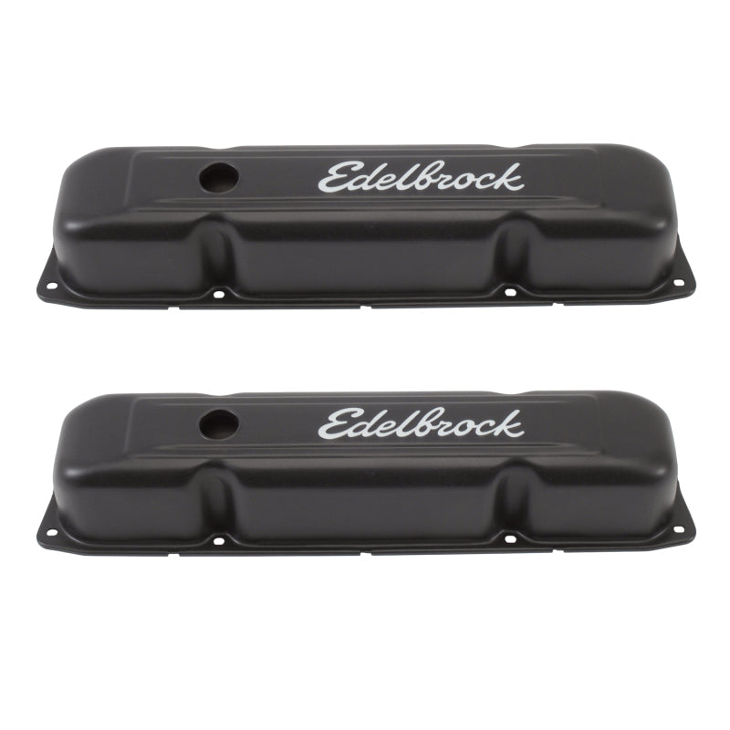 Edelbrock Valve Cover Signature Series Chrysler 1958-1979 361-440 V8 Black-thumbmail-2