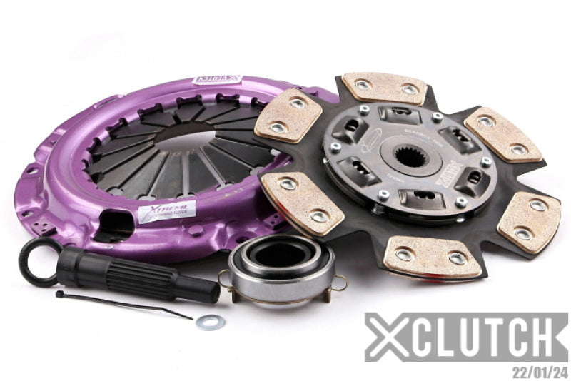 XClutch 94-00 Mitsubishi FTO Base 2.0L Stage 2 Sprung Ceramic Clutch Kit-thumbmail-2