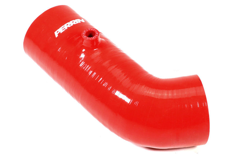 Perrin 22-23 Subaru BRZ/Toyota GR86 Silicone Inlet Hose (3in. ID / SS Wire) - Red-thumbmail-7