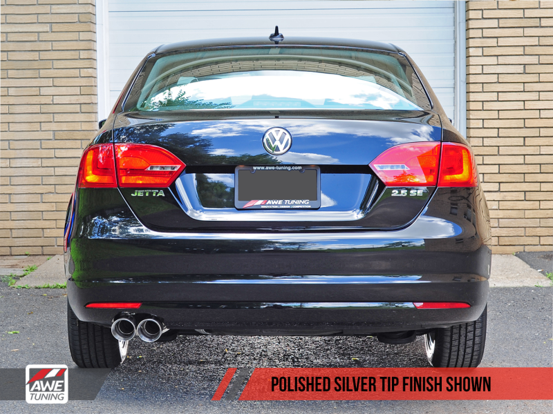 AWE Tuning Mk6 Jetta 2.5L Touring Edition Exhaust - Polished Silver Tips-thumbmail-7