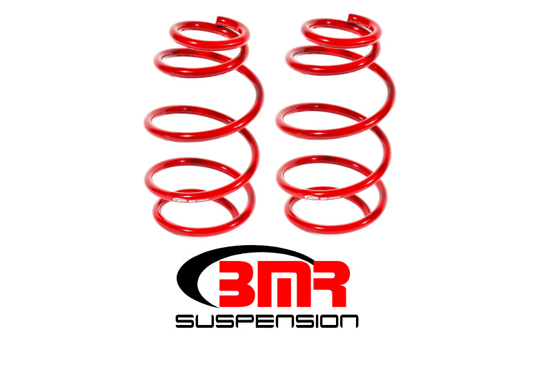 BMR 10-15 5th Gen Camaro V6 Front Lowering Springs - Red-thumbmail-1
