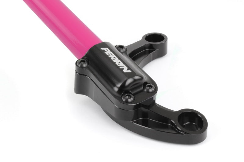 Perrin 02-07 Subaru Impreza (WRX/STi/RS/2.5i) / 04-08 Forester Front Strut Brace - Hyper Pink-thumbmail-3