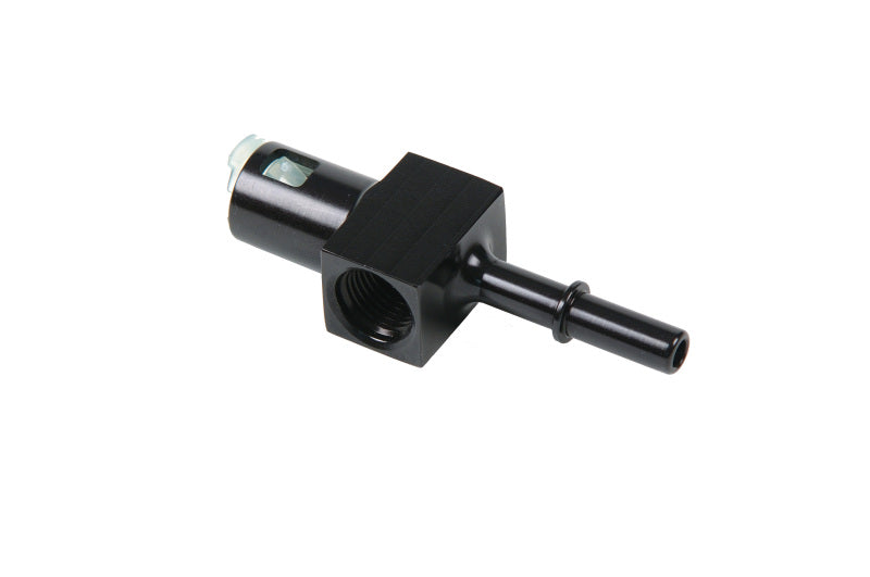 Aeromotive 5/16in Quick Connect with AN-06 port and 1/8in gauge port-thumbmail-2