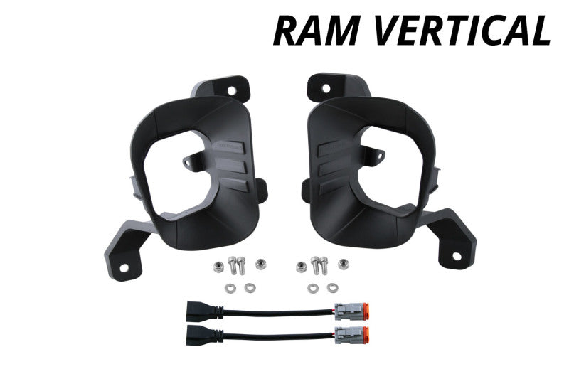 Diode Dynamics SS3 Ram Vertical Fog Light Mounting Bracket Kit-thumbmail-2