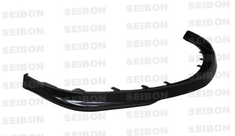 Seibon 03-05 Mitsubishi Evo 8 DL Carbon Fiber Front Lip Spoiler-thumbmail-1