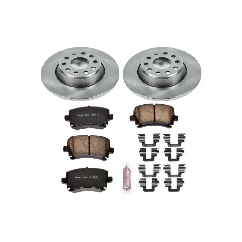 Power Stop 06-09 Audi A3 Rear Autospecialty Brake Kit-thumbmail-1