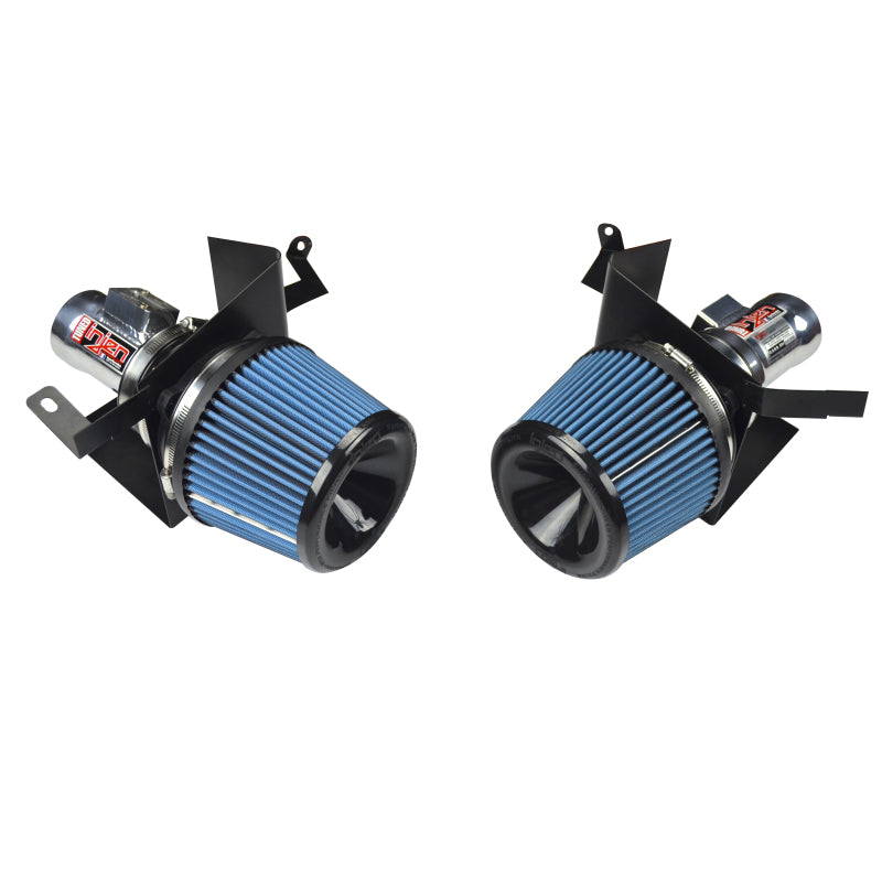 Injen 07-08 350Z 3.5L V6  Air Fusion and Air Horns Polished Short Ram Intake-thumbmail-2