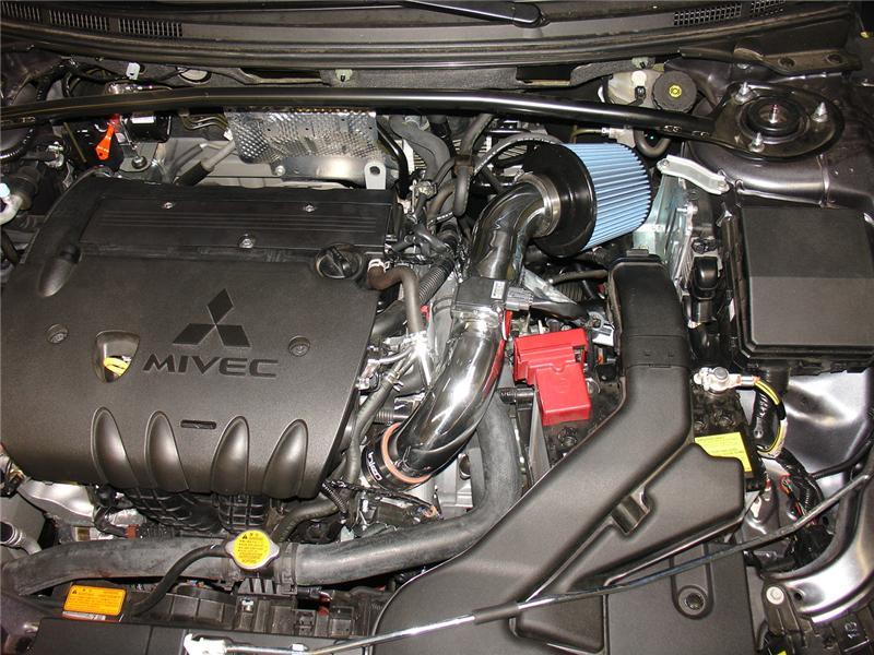 Injen 08-13 Lancer/Outlander Sport 2.0L 4 Cyl. Polished Short Ram Intake w/ MR Tech/Air Fusion-thumbmail-7