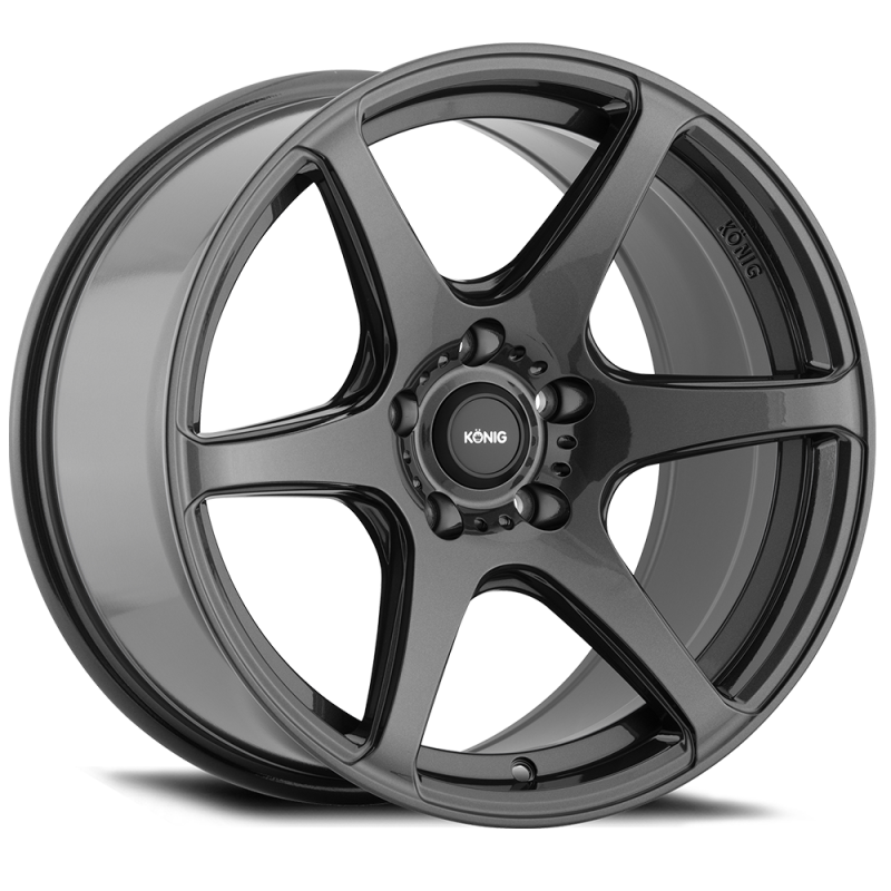 Konig Tandem 17x9.5 5x114.3 ET15 Gloss Graphite-thumbmail-1