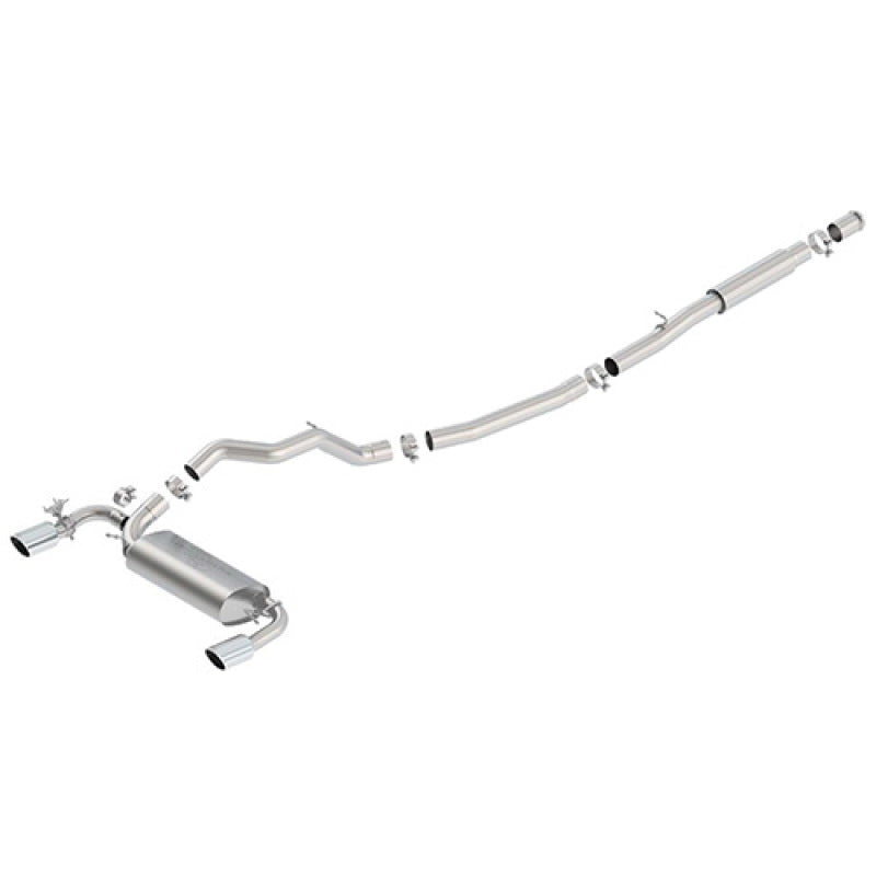Ford Racing 2016-2017 Focus RS Active Sport Cat-Back Exhaust System w/ Polished Tips-thumbmail-2