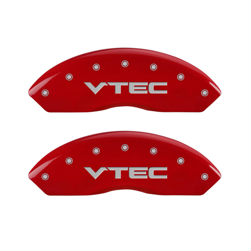 MGP 4 Caliper Covers Engraved Front & Rear Vtech Red finish silver ch-thumbmail-1
