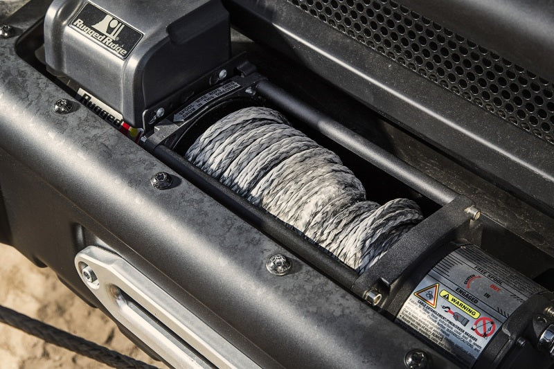 Rugged Ridge Synthetic Winch Line Dark Gray 7/16in x 90 Ft-thumbmail-4